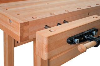 Image 3 produit Etabli de menuisier en bois Monster 2100 "COMBO"