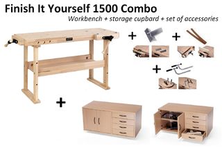 Bild 1 produktu Hobelbank (Werkbank) Finish It Yourself 1500 "COMBO" 