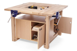 Image 4 produit Etabli de menuisier en bois Multi-box (pour 4 personnes)